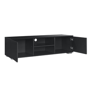 [en.casa]® Tv-bord - 2 dørrer - 34,5x120x40cm - MDF - i forskellige farver