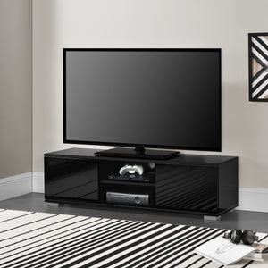 [en.casa]® Tv-bord - 2 dørrer - 34,5x120x40cm - MDF - i forskellige farver