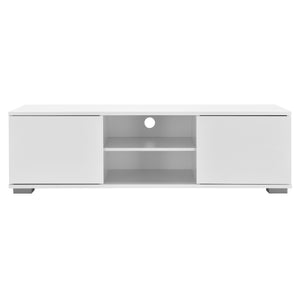 [en.casa]® Tv-bord - 2 dørrer - 34,5x120x40cm - MDF - i forskellige farver