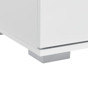 [en.casa]® Tv-bord - 2 dørrer - 34,5x120x40cm - MDF - i forskellige farver