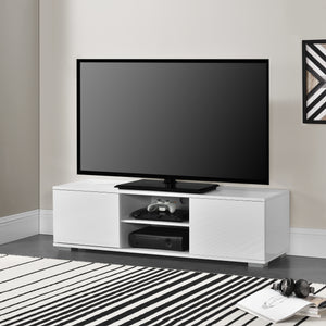 [en.casa]® Tv-bord - 2 dørrer - 34,5x120x40cm - MDF - i forskellige farver