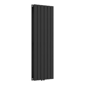 Designradiator Nore sort 120x45cm dobbeltlag 1140W [neu.haus]