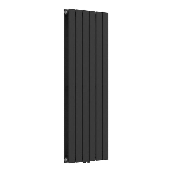 Designradiator Nore sort 120x45cm dobbeltlag 1140W [neu.haus]
