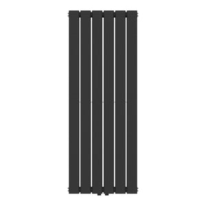 Designradiator Nore sort 120x45cm dobbeltlag 1140W [neu.haus]