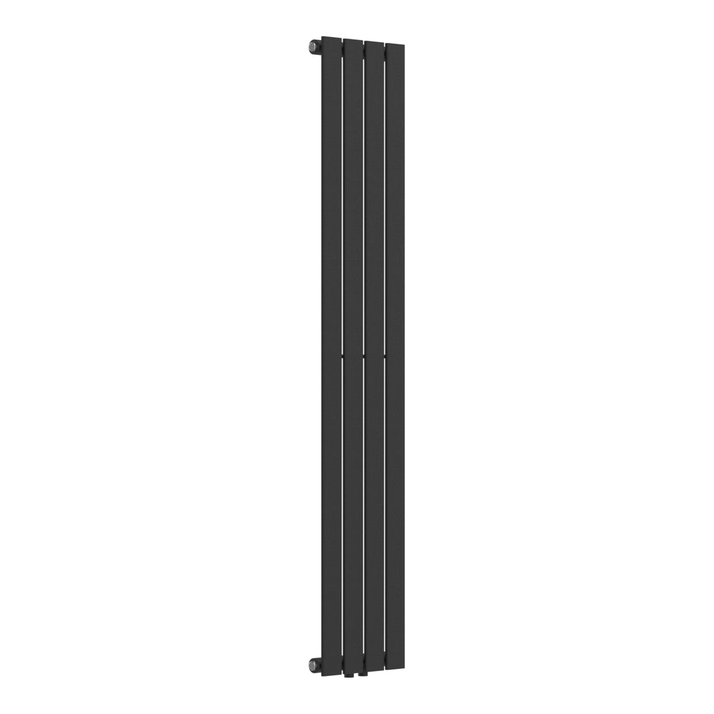 Designradiator Nore Black 160x30cm Enkeltlag 540W [neu.haus].