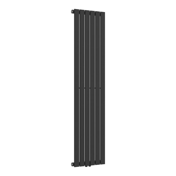 Designradiator Nore Black 160x45cm Enkeltlag 790W [neu.haus].