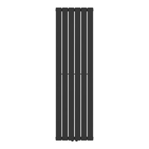 Designradiator Nore Black 160x45cm Enkeltlag 790W [neu.haus].