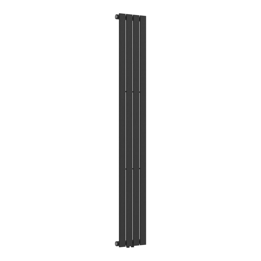 Designradiator Nore Black 180x30cm Enkeltlag 598W [neu.haus].