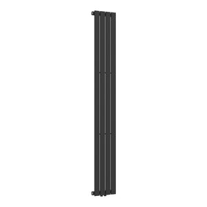 Designradiator Nore Black 180x30cm Enkeltlag 598W [neu.haus].