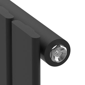 Designradiator Nore Black 60x30cm Enkeltlag 249W [neu.haus].