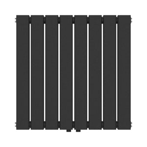 Designradiator Nore sort 60x60cm dobbeltlag 809W [neu.haus]