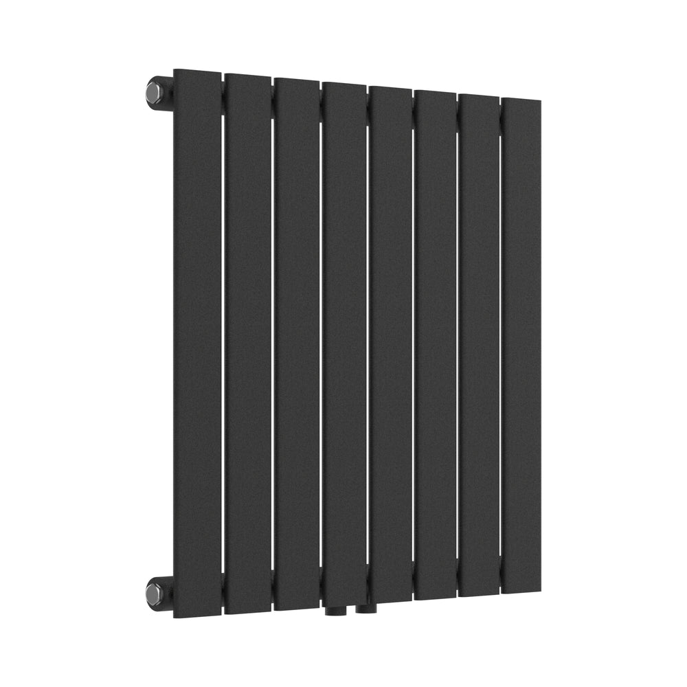 Designradiator Nore Black 60x60cm Enkeltlag 459W [neu.haus].