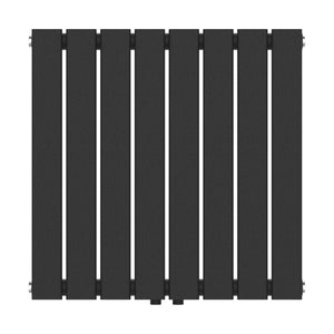 Designradiator Nore Black 60x60cm Enkeltlag 459W [neu.haus].