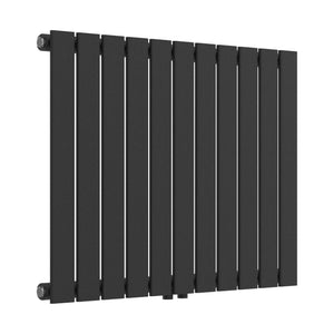Designradiator Nore Black 60x80cm Enkeltlag 616W [neu.haus].