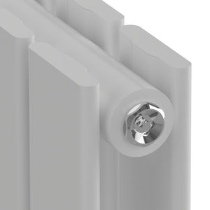 Designerradiator Nore White 160x30cm dobbeltlag 1006W [neu.haus].