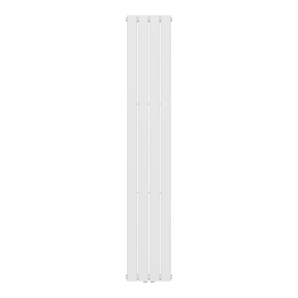 Designerradiator Nore Hvid 180x30cm Enkeltlag 598W [neu.haus]