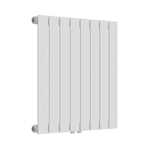 Designerradiator Nore Hvid 60x60cm Enkeltlag 459W [neu.haus].