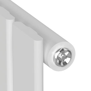 Designerradiator Nore Hvid 60x80cm Enkeltlag 616W [neu.haus]