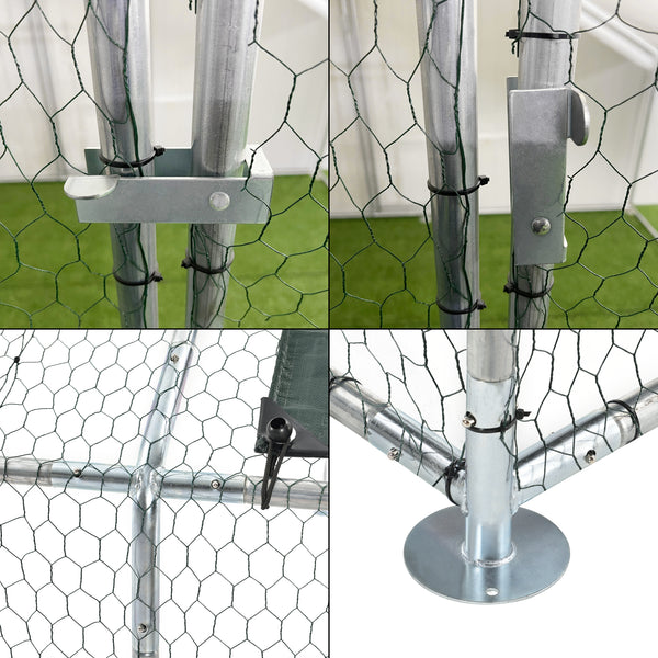 Havkatanlæg med solsejl i forskellige størrelser. størrelser [pro.tec]