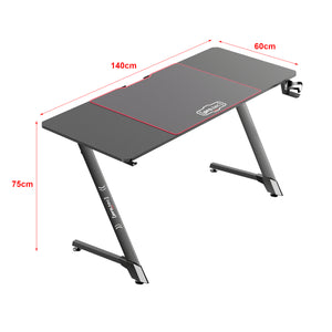 Spillebord Oakland sort i forskellige størrelser størrelser [pro.tec]