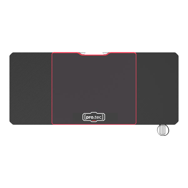 Spillebord Oakland sort i forskellige størrelser størrelser [pro.tec]