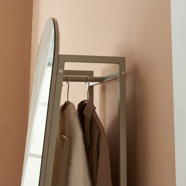 Garderobespejl 2-i-1 Frenraby [en.casa]