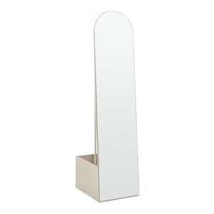 Garderobespejl 2-i-1 Kuonta 165x40x51 cm [en.casa]