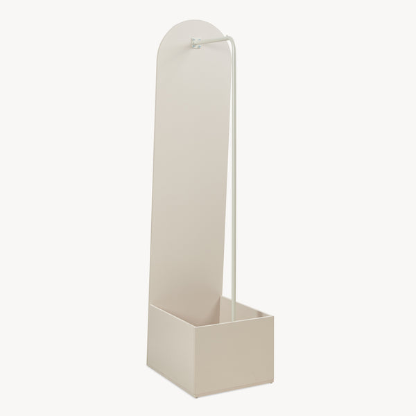 Garderobespejl 2-i-1 Kuonta 165x40x51 cm [en.casa]