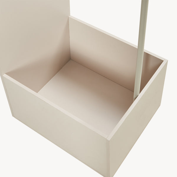 Garderobespejl 2-i-1 Kuonta 165x40x51 cm [en.casa]