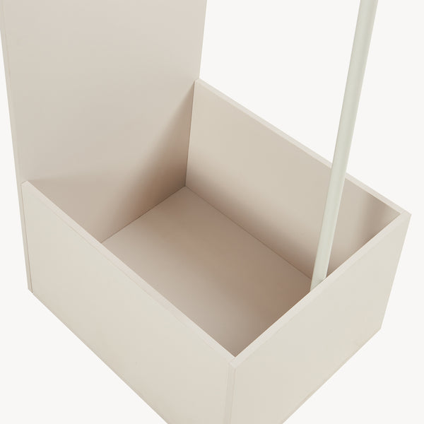 Garderobespejl 2-i-1 Saden 165x40x51 cm [en.casa]