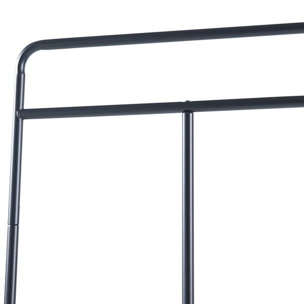 Garderobestativ Sandviken 166x63x48 cm stål [en.casa]