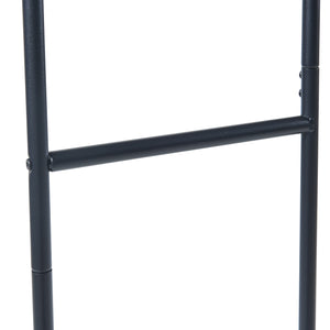 Garderobestativ Sandviken 166x63x48 cm stål [en.casa]