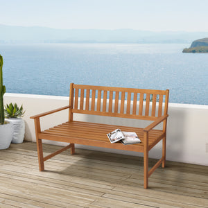 Havebænk Canzano 120x58x90 cm [casa.pro] - premiumXL
