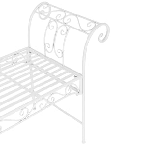 Havebænk Cossila 70x147x46 cm forskellige farver farver en.casa