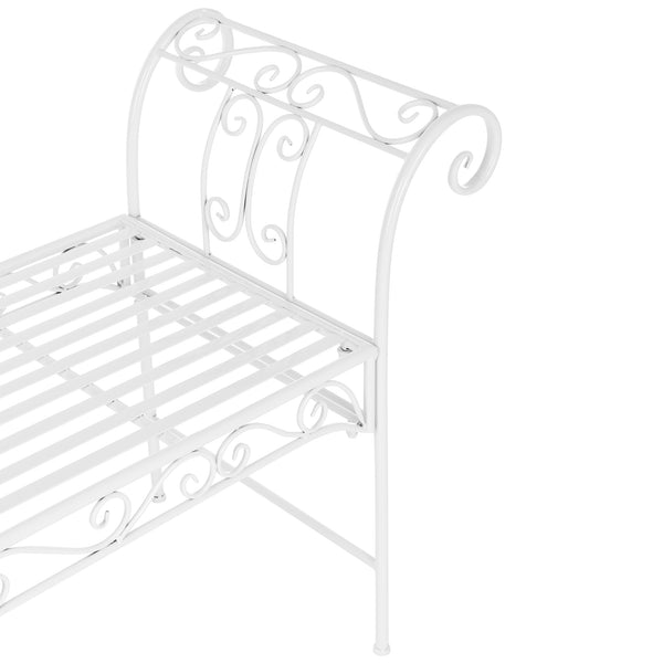 Havebænk Cossila 70x147x46 cm forskellige farver farver en.casa