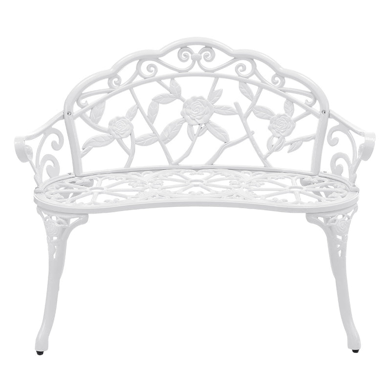 Målskitse [casa.pro]® Vintage Havebænk - 100x54x80cm - i forskellige farver