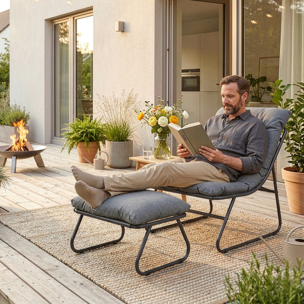 Havemøbelsæt Malmö 2 dele [casa.pro]