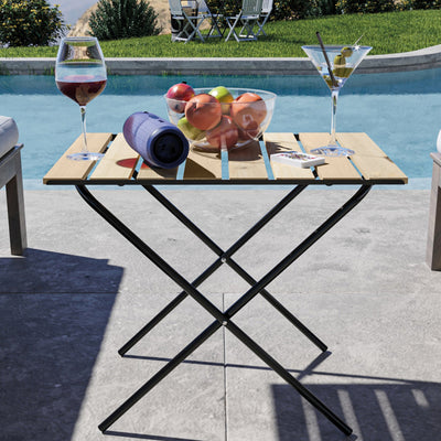 Havebord i træ