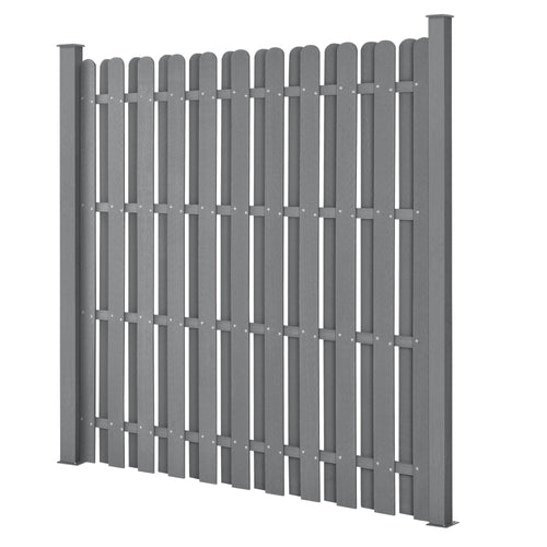 WPC havehegn 185x193 cm [neu.holz] - premiumXL