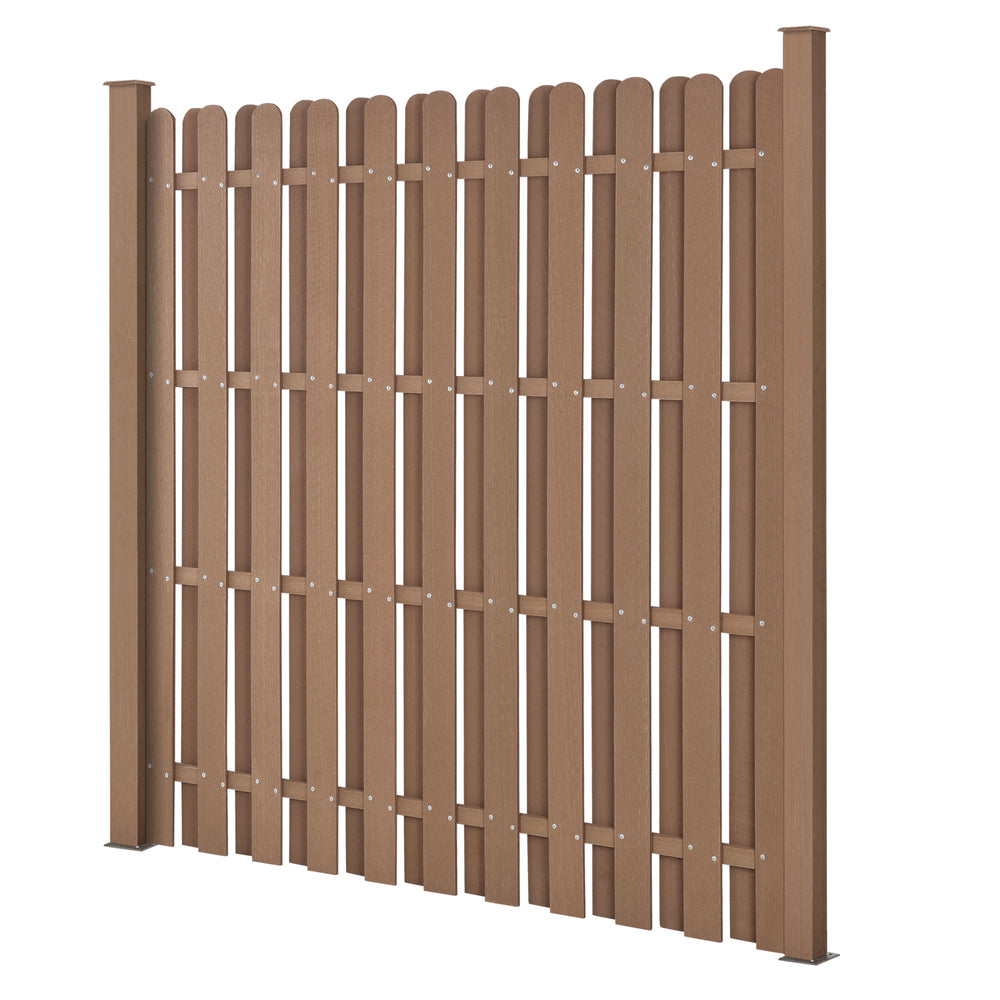 WPC havehegn 185x193 cm [neu.holz] - premiumXL