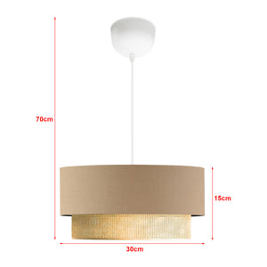 Pendellampe Loughborough 1 x E27 i forskellige farver. farver [lux.pro]