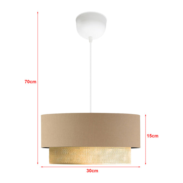Pendellampe Loughborough 1 x E27 i forskellige farver. farver [lux.pro]