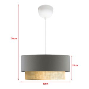 Pendellampe Loughborough 1 x E27 i forskellige farver. farver [lux.pro]