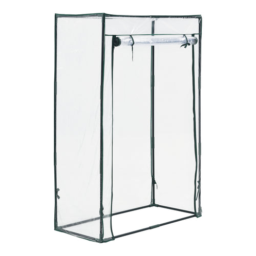 Tomatdrivhus Terzigno 100x50x150cm Transparent [en.casa] - premiumXL