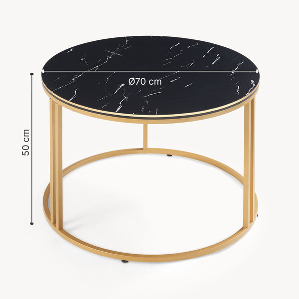 Sofabord Aulum 50 x 70 cm [en.casa]