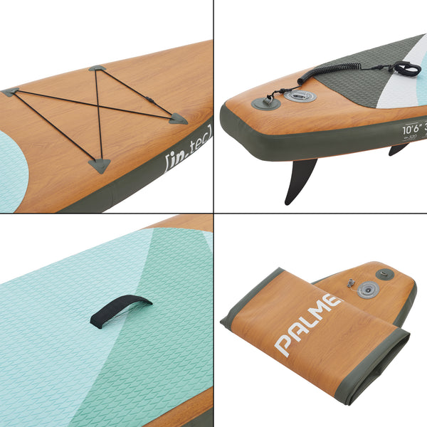 Paddleboard Palmeira 320x76x15cm op til 150 kg i forskellige farver [in.tec]