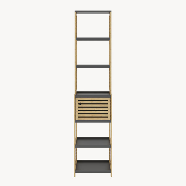 Badreol Kydesby Bambus Natur/Grå [en.casa]