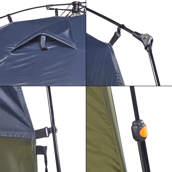 Pop-up brusetelt Ayas 150x150x200 cm [pro.tec]