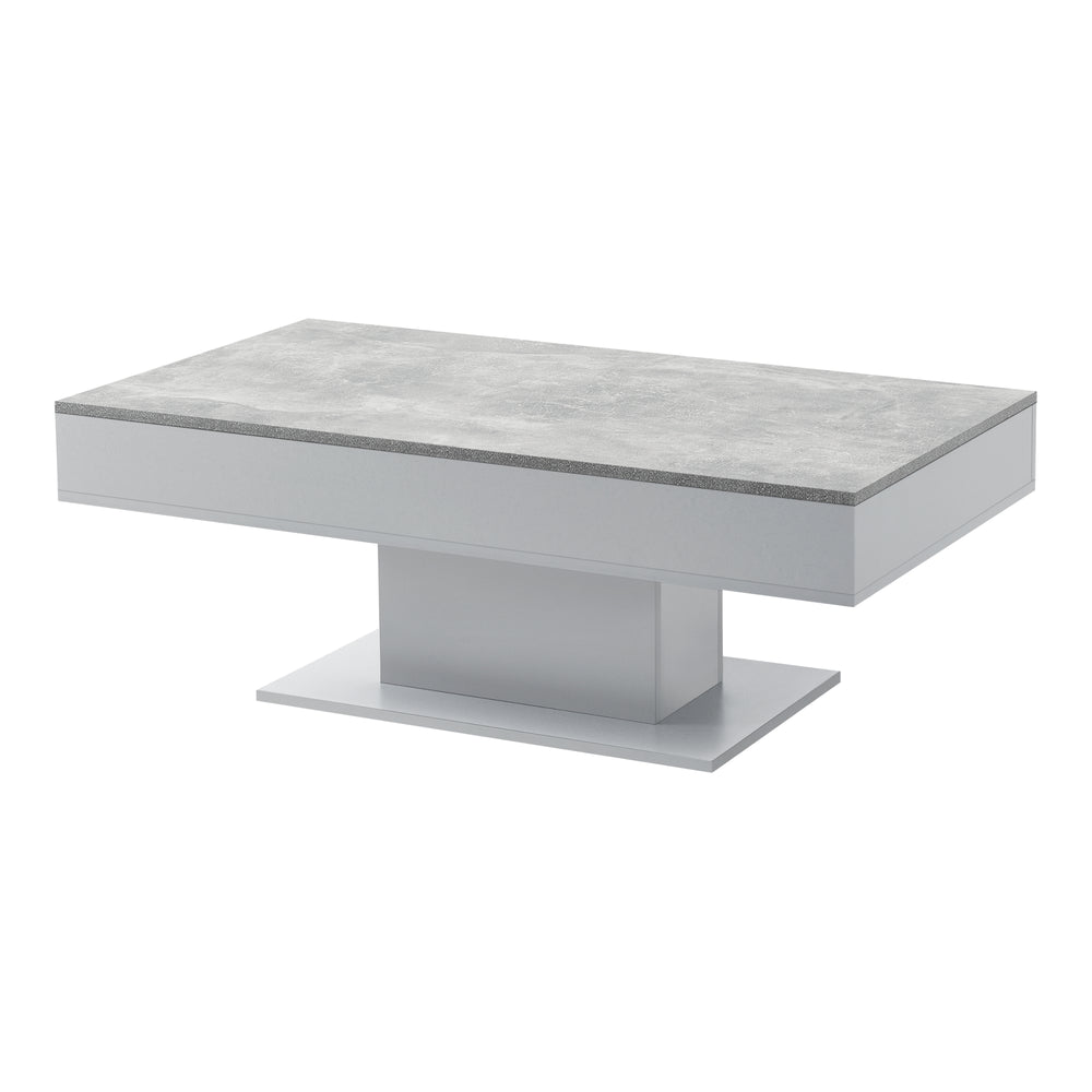 Sofabord Lünen med 2 opbevaringsrum i forskellige farver [en.casa] - premiumXL