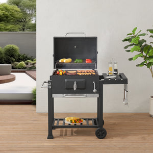 Arnad sort grillvogn [casa.pro].